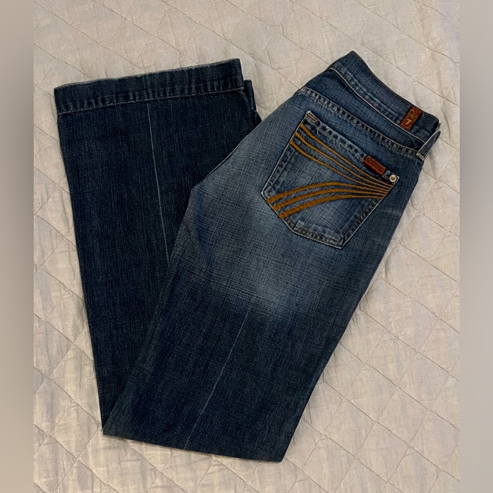 7 for all mankind dojo flare wide